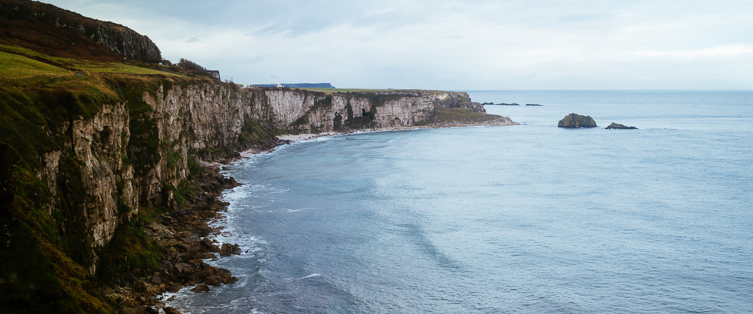 Cliffs by Carrick-a-Rede