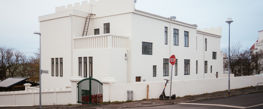 Buildings around Reykjavík