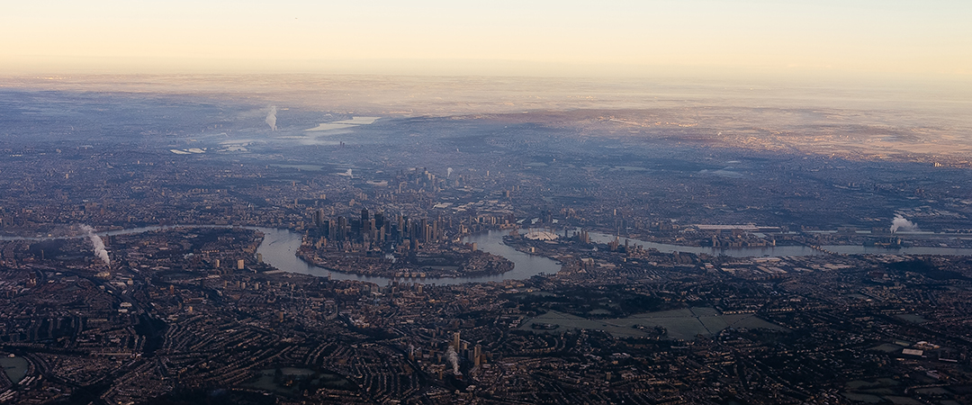 London from above