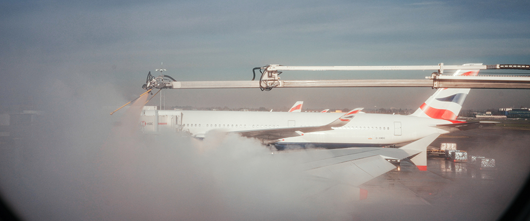 Deicing the plane