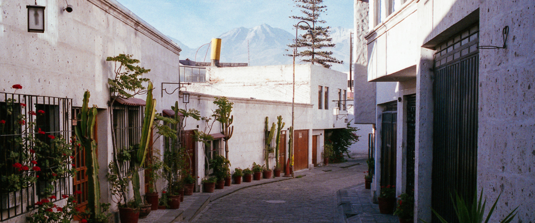 Sunset in the Barrio del Solar