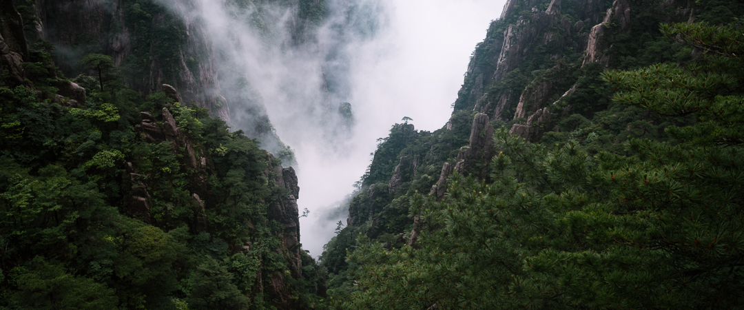 Fog in Huangshan